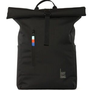 GOT BAG Black Rolltop Backpack
